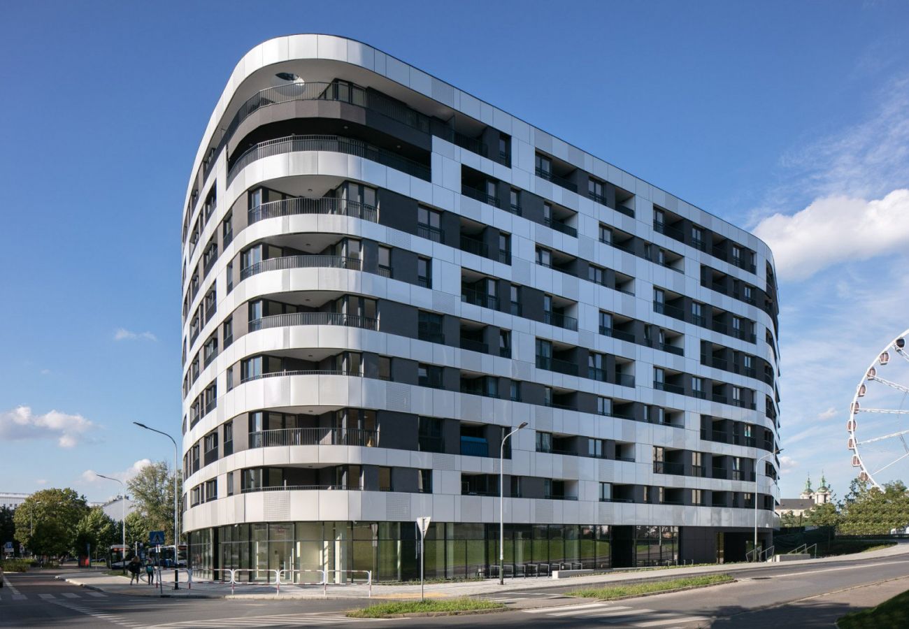 Ferienwohnung in Kraków - Apartment next to Vistula Boulevards & Cracow Eye, Barska