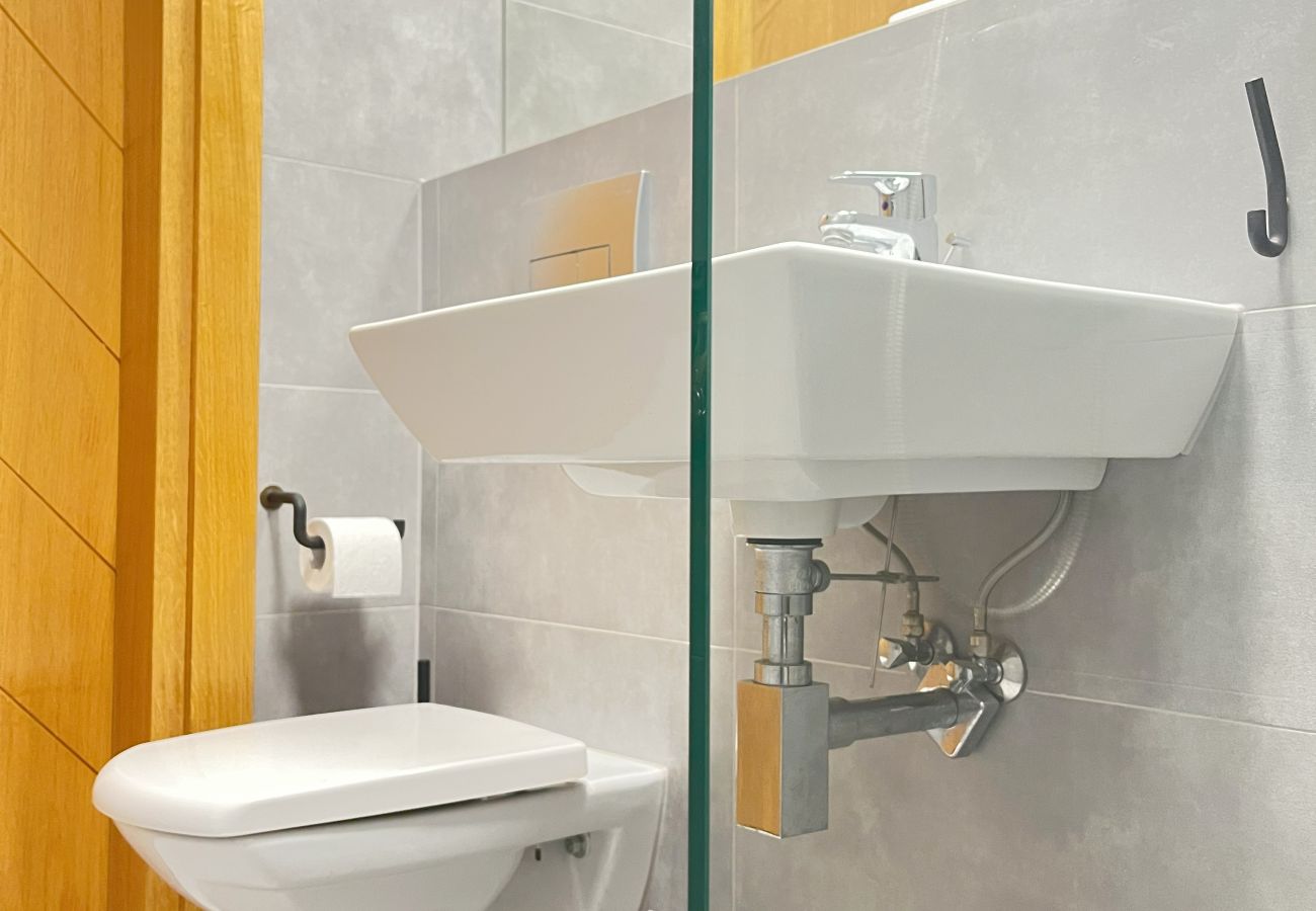 Studio in Kraków - Studio for couples with A/C, Vistula Boulevards, Różana