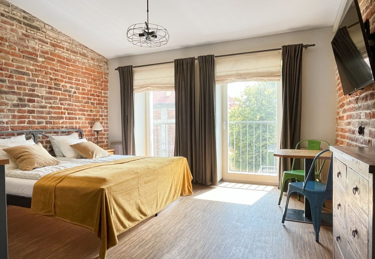 Studio in Kraków - Studio for couples with A/C, Vistula Boulevards, Różana