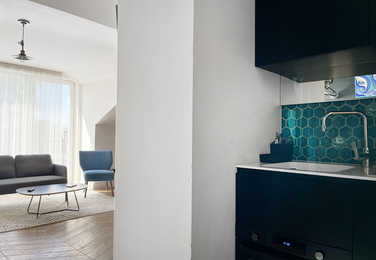 Ferienwohnung in Kraków - Apartment near the Vistula Boulevard, Old City, Węgierska