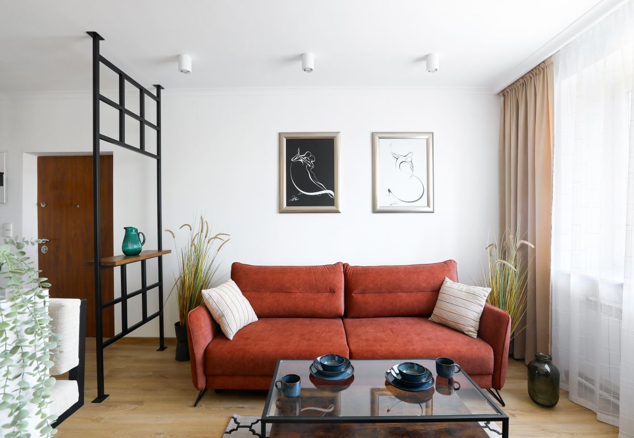 Studio in Kraków - Cozy studio with A/C for couples, Jewish District Old Town, Wiślisko 