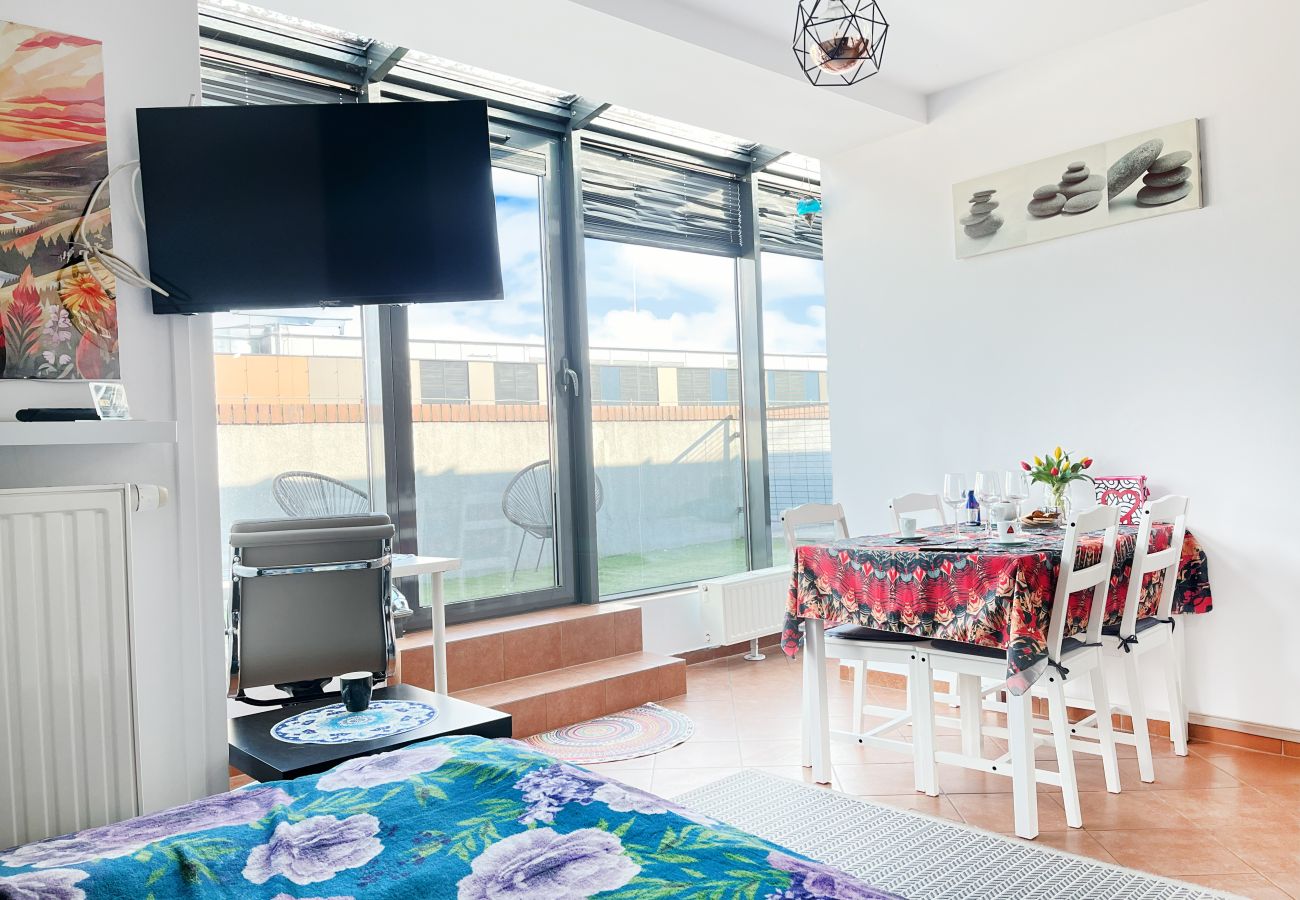 Studio in Kraków - Apartment with bedroom next to main station, Szlak