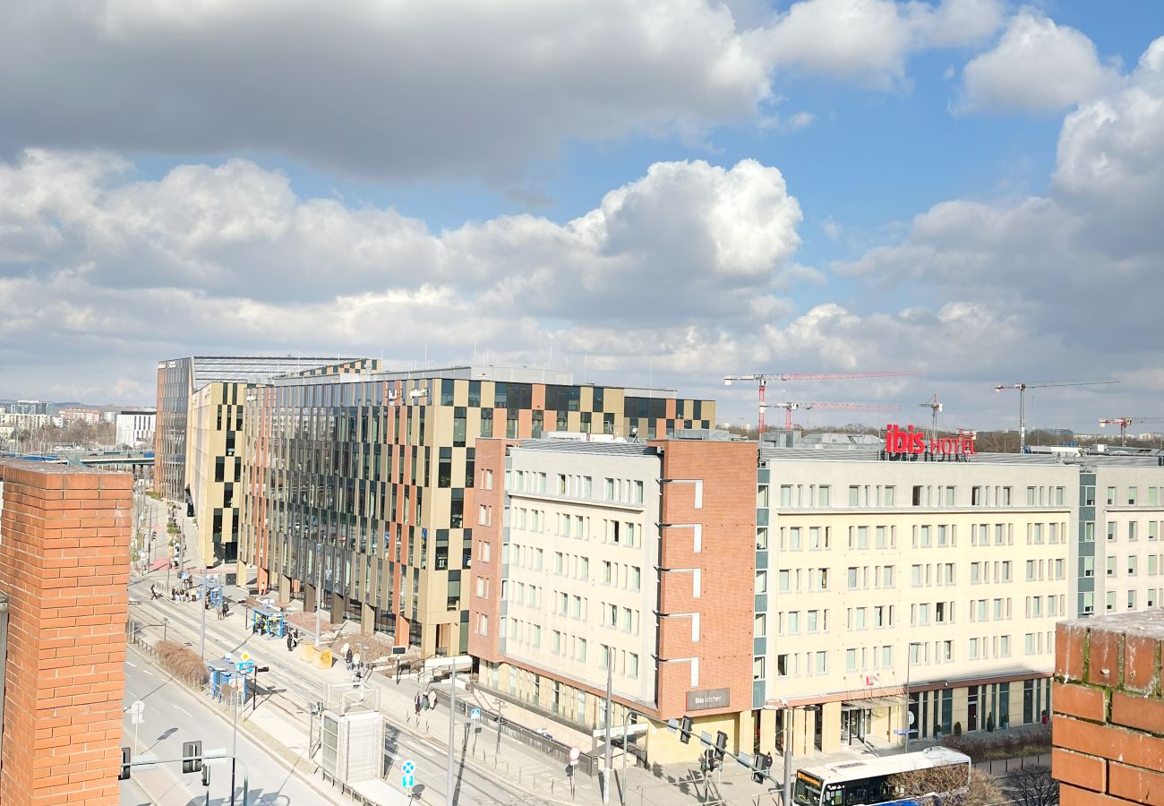 Studio in Kraków - Apartment with bedroom next to main station, Szlak