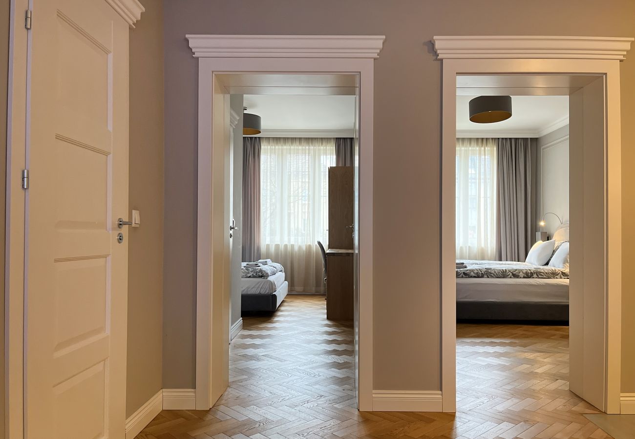 Apartment in Kraków - 3-room Premium Apartment for 6 guests city center, Beliny Prażmowskiego