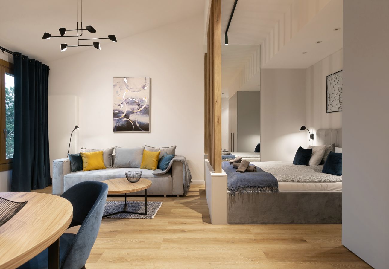 Studio w Kraków - Stylowy Apartament z klimatyzacją, Stare Miasto, Kossaka