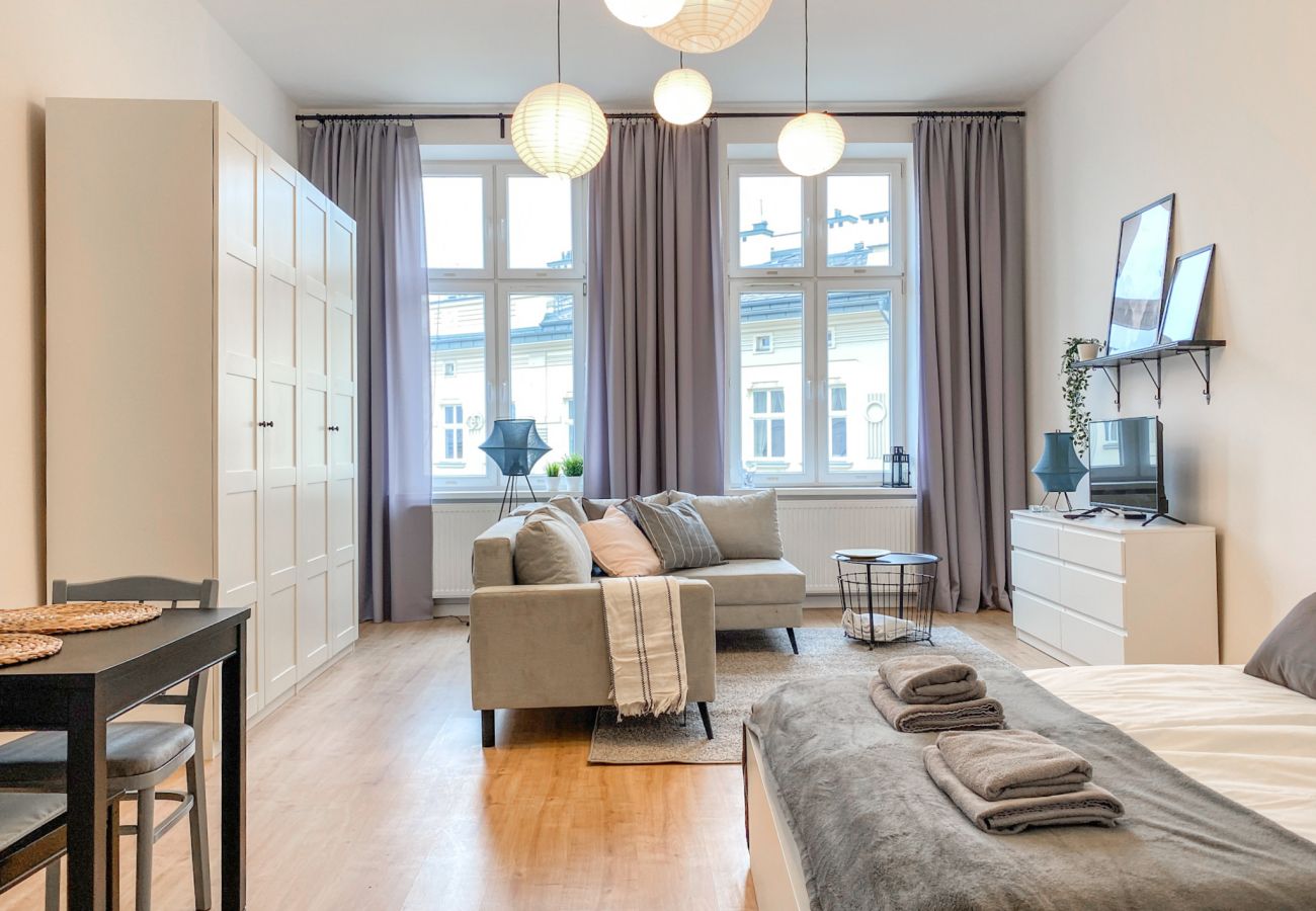 Apartament w Kraków - Duży Apartament 85 m2 dla 8 gości, Stare Miasto, Miodowa