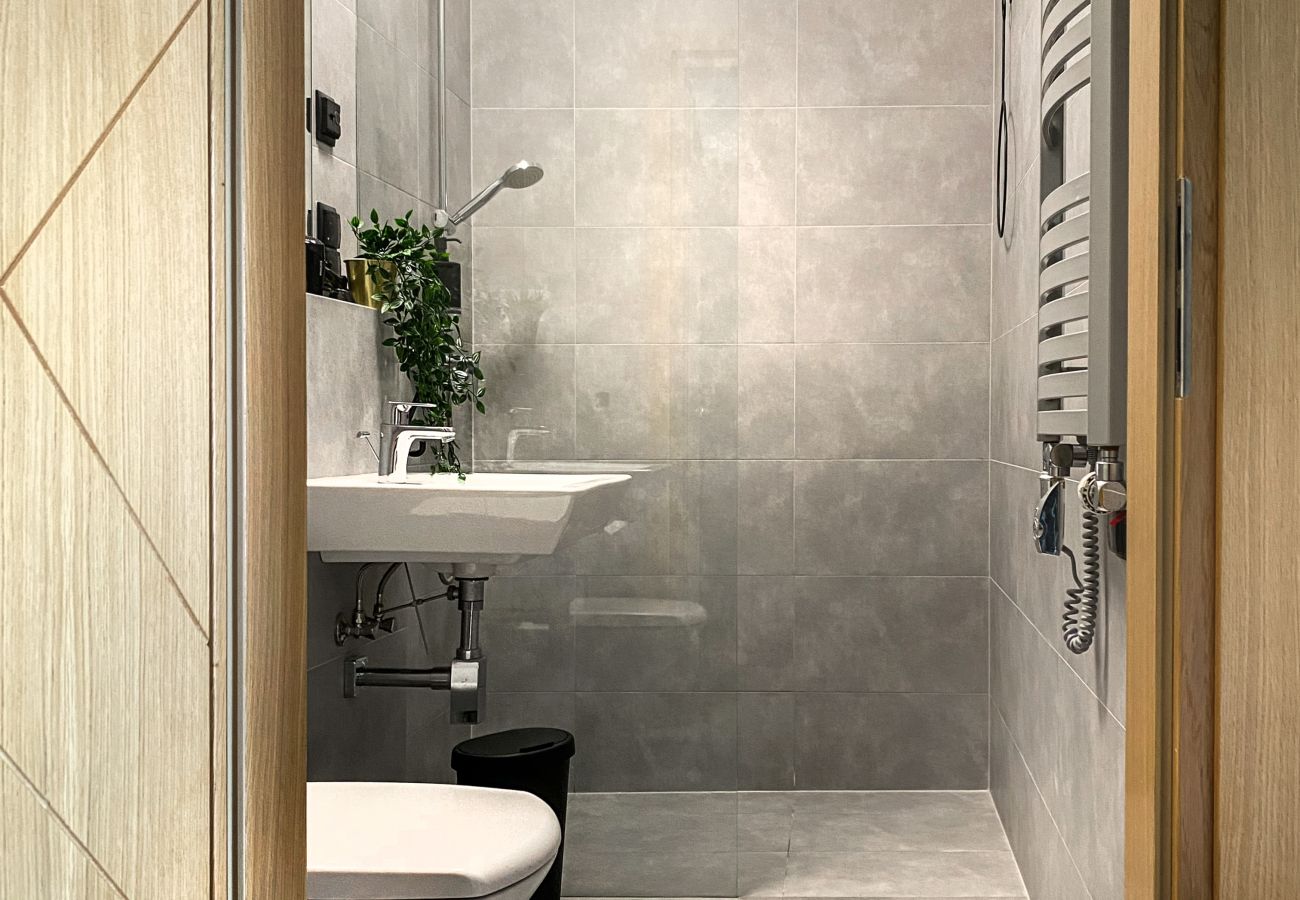 Studio w Kraków - Przytulny apartament z klimatyzacją dla par 1, Różana