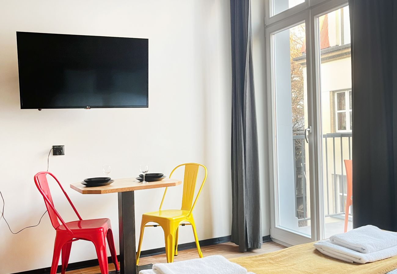Studio w Kraków - Apartament w świetnej lokalizacji dla par, Różana 11