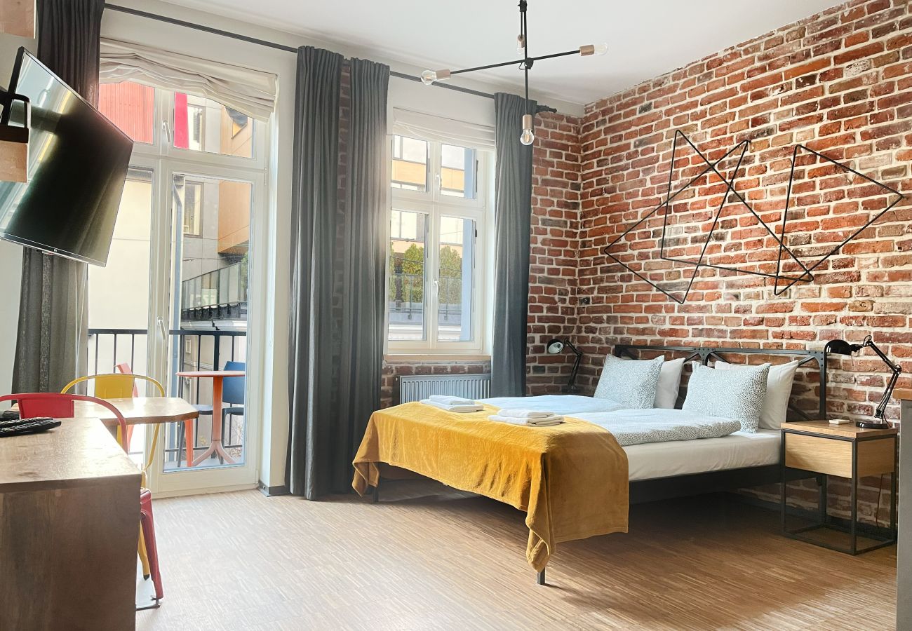 Studio w Kraków - Apartament w świetnej lokalizacji dla par, Różana 11