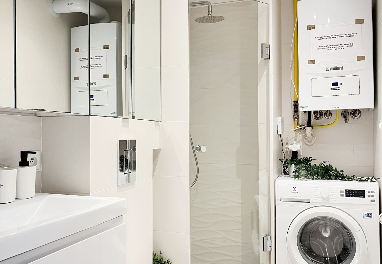 Apartament w Kraków - stachowicza czerNowoczesny Apartament obok Bulwarów Wiślanych, Stachowicza