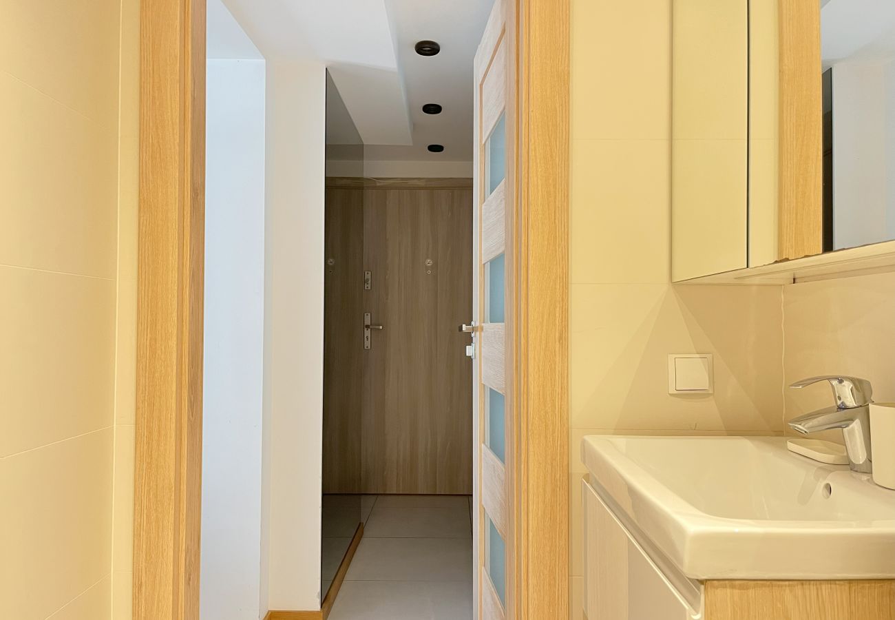 Apartament w Kraków - stachowicza czerNowoczesny Apartament obok Bulwarów Wiślanych, Stachowicza