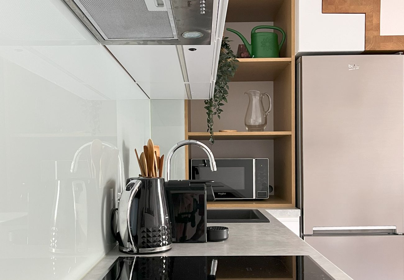 Apartament w Kraków - stachowicza czerNowoczesny Apartament obok Bulwarów Wiślanych, Stachowicza