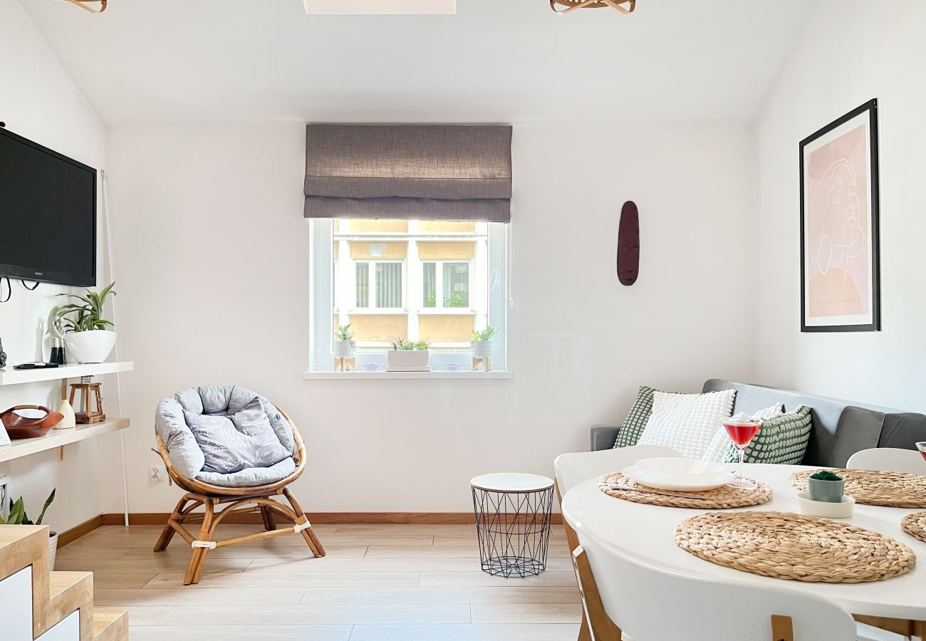 Apartament w Kraków - stachowicza czerNowoczesny Apartament obok Bulwarów Wiślanych, Stachowicza