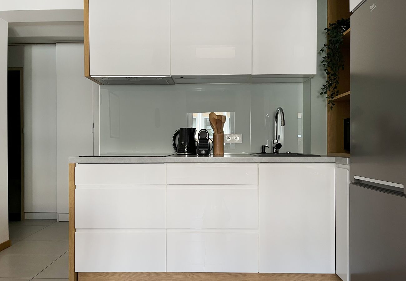 Apartament w Kraków - stachowicza czerNowoczesny Apartament obok Bulwarów Wiślanych, Stachowicza
