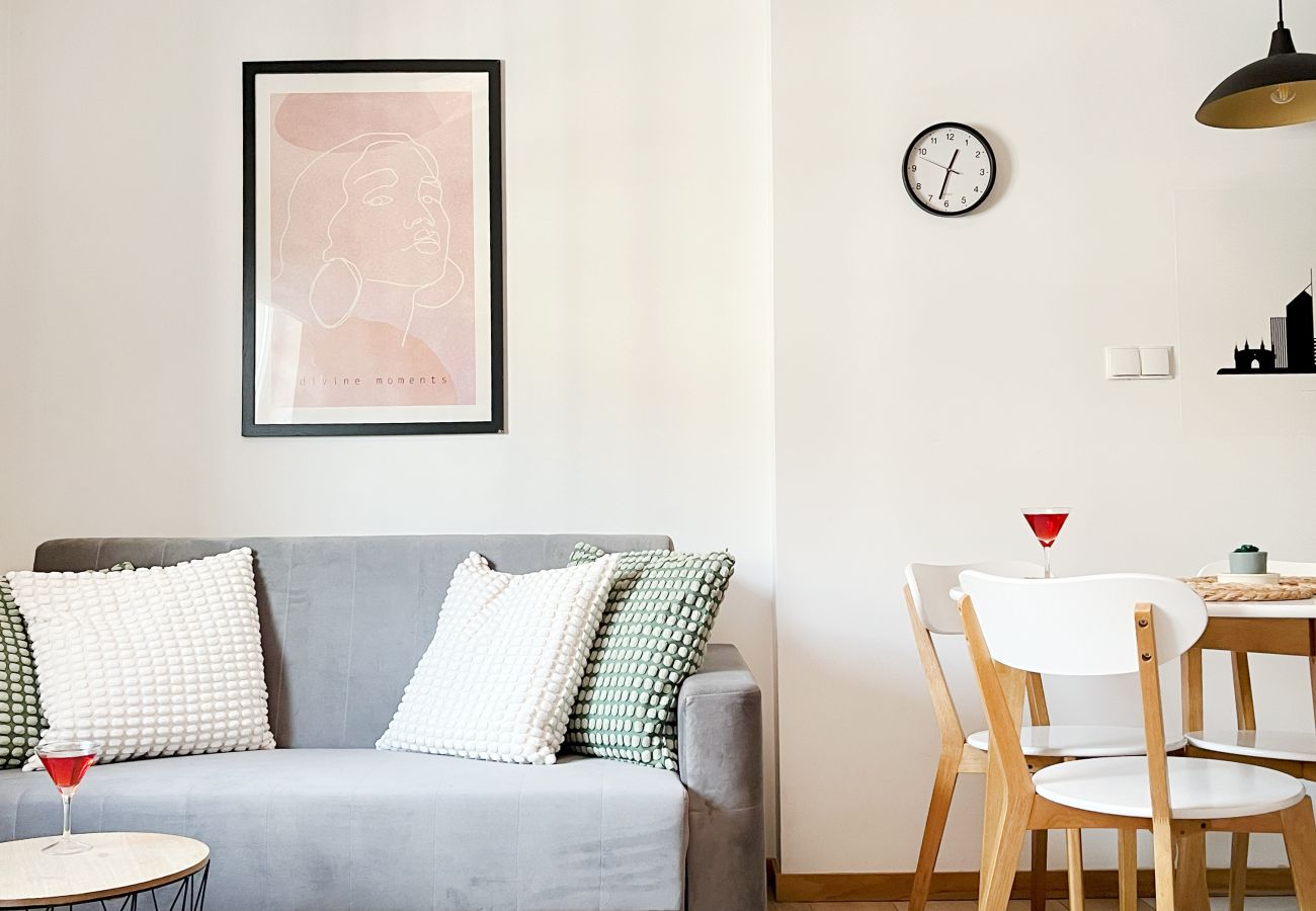 Apartament w Kraków - stachowicza czerNowoczesny Apartament obok Bulwarów Wiślanych, Stachowicza