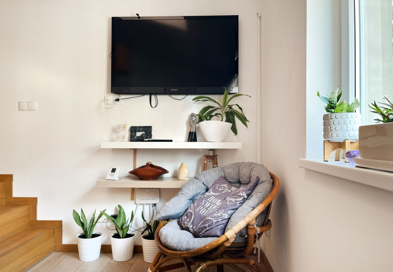 Apartament w Kraków - stachowicza czerNowoczesny Apartament obok Bulwarów Wiślanych, Stachowicza