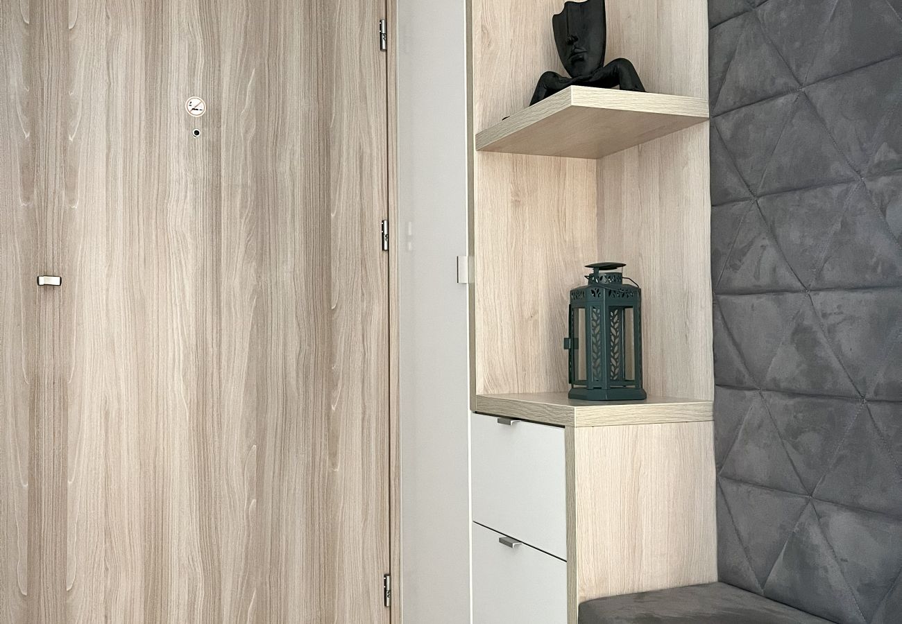 Apartament w Kraków - stachowicza czerNowoczesny Apartament obok Bulwarów Wiślanych, Stachowicza