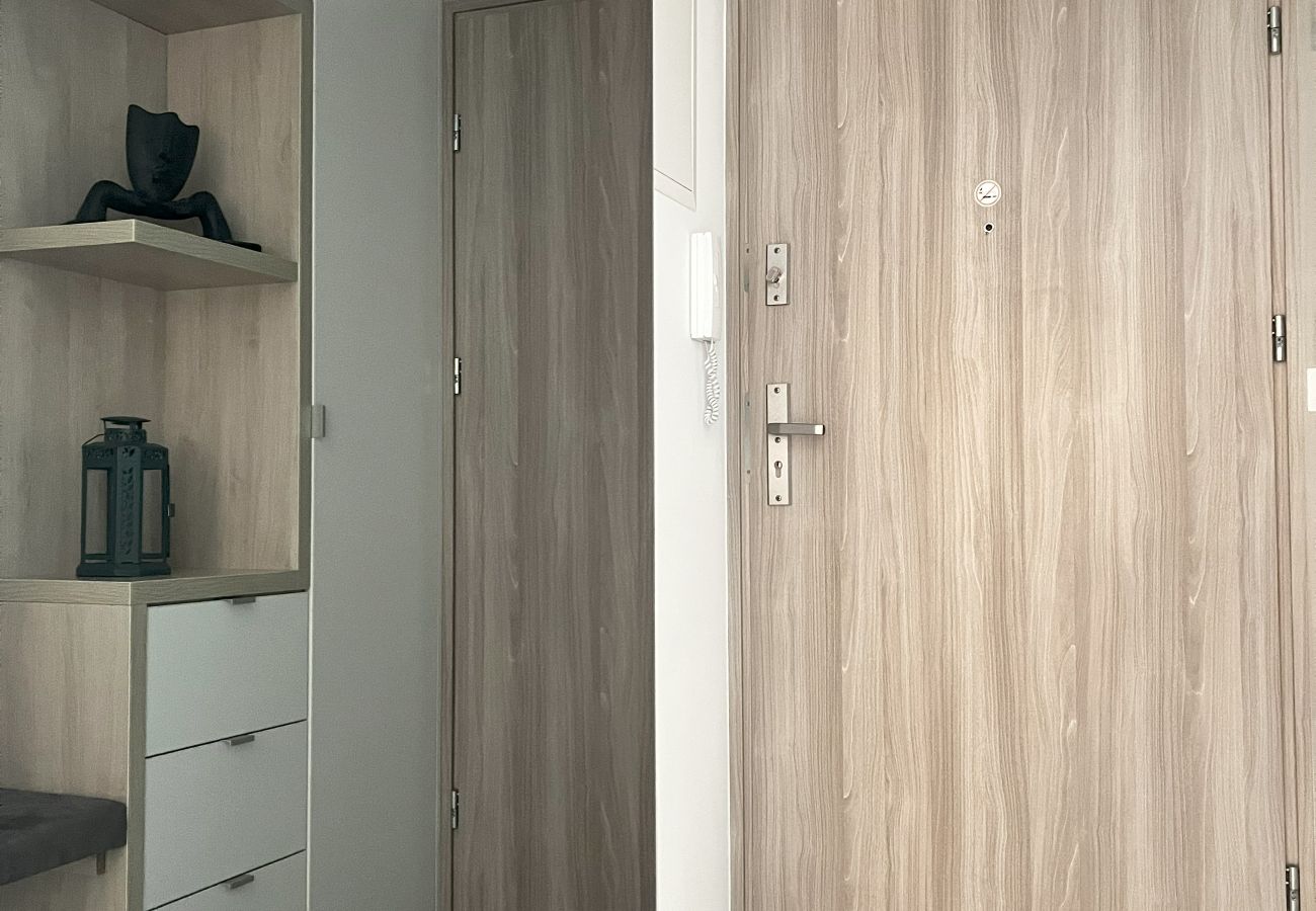 Apartament w Kraków - stachowicza czerNowoczesny Apartament obok Bulwarów Wiślanych, Stachowicza