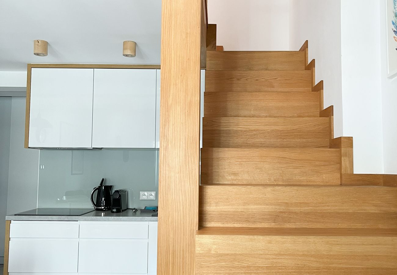 Apartament w Kraków - stachowicza czerNowoczesny Apartament obok Bulwarów Wiślanych, Stachowicza