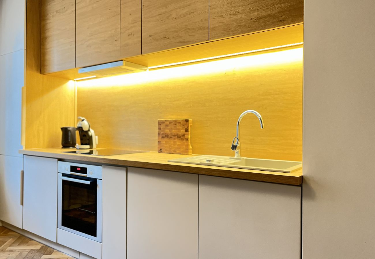 Apartament w Kraków - 3 pokojowy Apartament Premium dla 6 osób w centrum, Beliny Prażmowskiego 