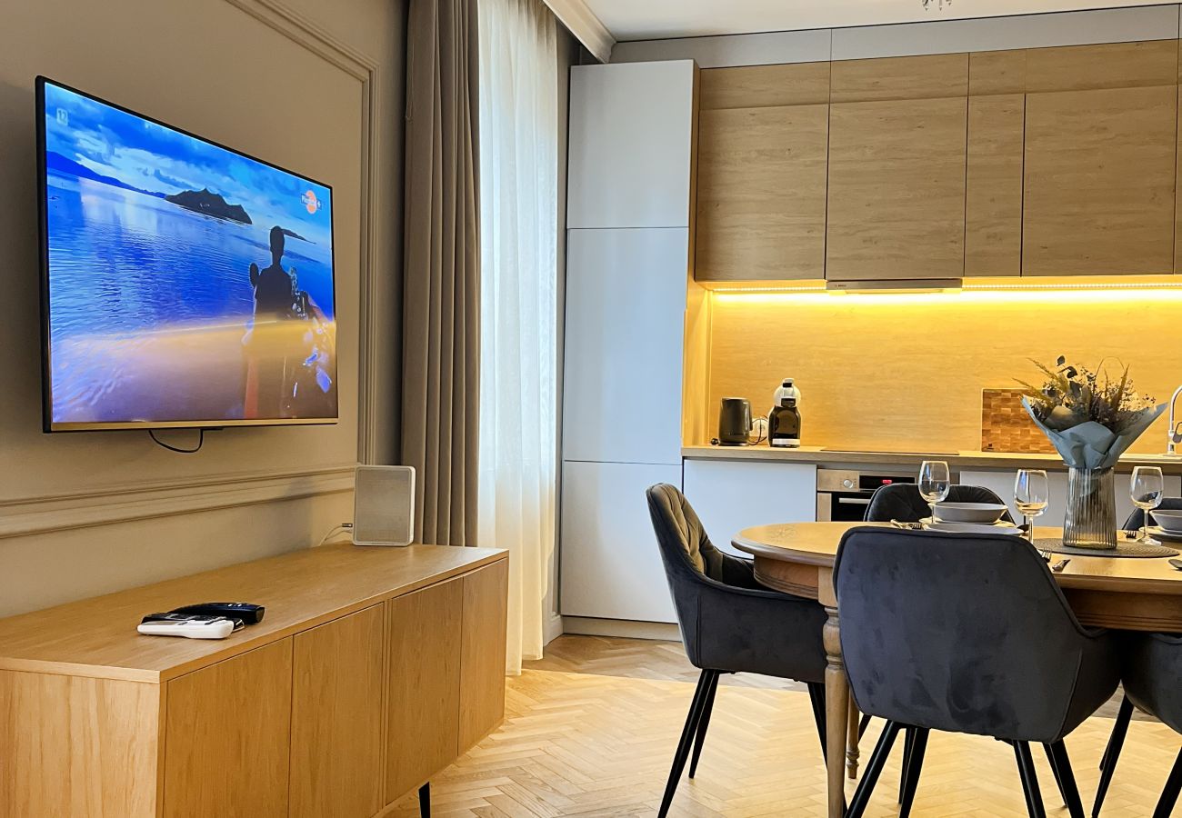 Apartament w Kraków - 3 pokojowy Apartament Premium dla 6 osób w centrum, Beliny Prażmowskiego 