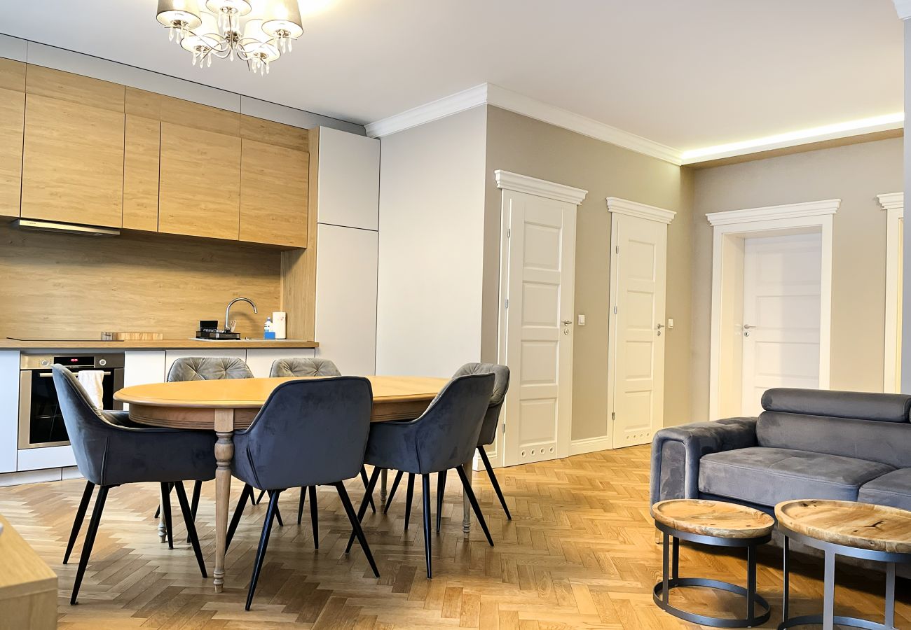 Apartament w Kraków - 3 pokojowy Apartament Premium dla 6 osób w centrum, Beliny Prażmowskiego 