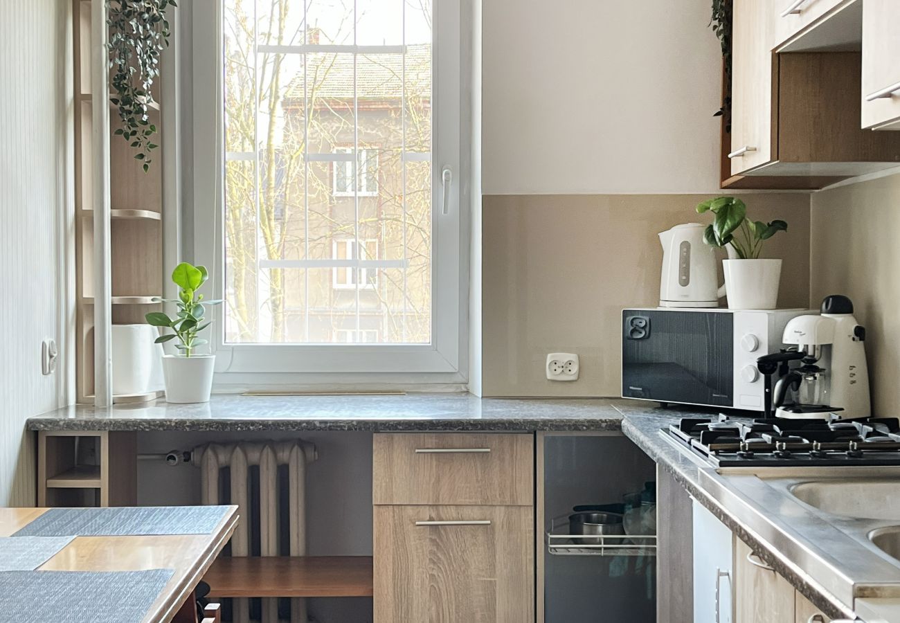 Apartament w Kraków - Apartament dla 7 gości na śródmieściu Krakowa, Gramatyka