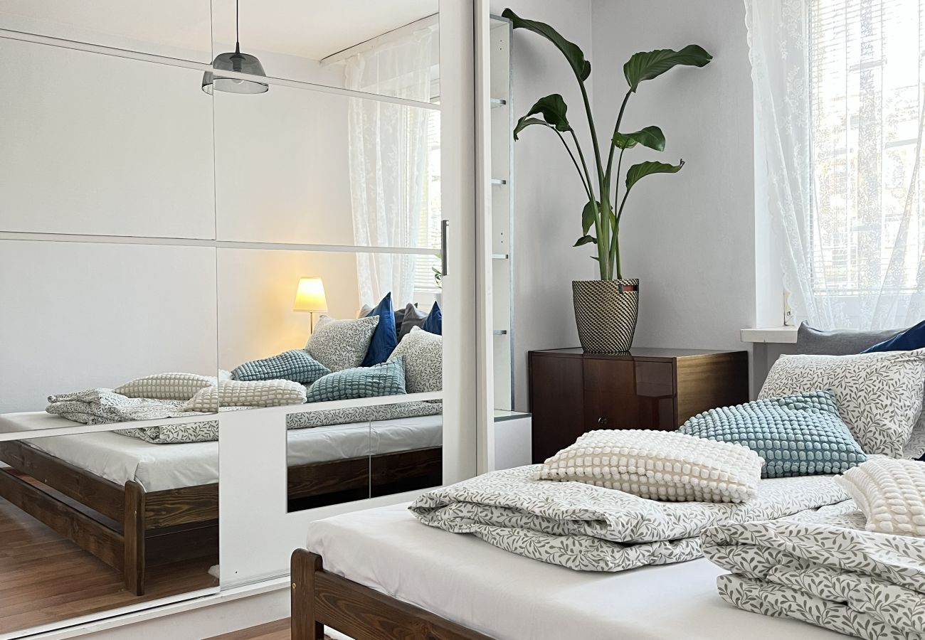 Apartament w Kraków - Apartament dla 7 gości na śródmieściu Krakowa, Gramatyka