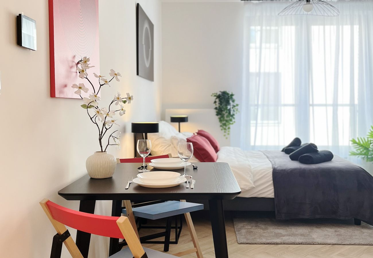 Studio w Kraków - Apartament Premium z klimatyzacją, centrum Krakowa, Dąbrowskiego